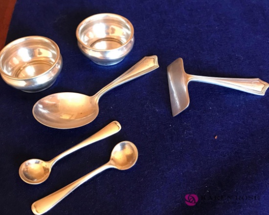 6- pieces of sterling silver oieces