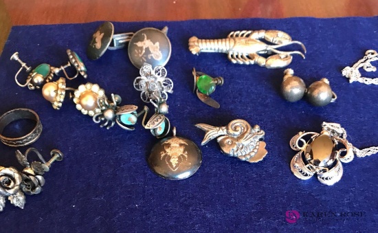 Lot of assorted sterling silver