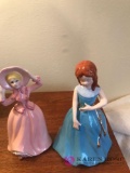 F1 - two 6 inch girl figurines