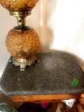E1 marble top table