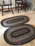 F1 2- matching throw rugs