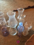 D1 box of assorted vases and pitcher