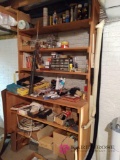 Contents of shelves, electrical maintenance, nails, screws, and more see pictures