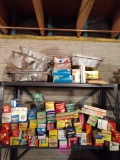 Large lot of lunch bags, wax paper, aluminum cooking pans, garbage bags, and more see pictures