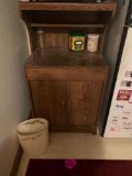 Back entryway microwave stand