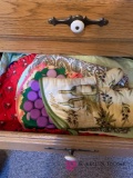 Kitchen drawer of placemats