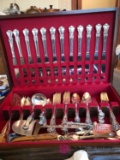 Box Of Silverplated silverware