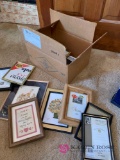 B2 Assorted picture frames