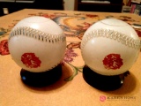 2 Vintage baseball banks