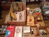 Lot of vintage collectibles including stamps, golf balls, book, and More b1 see pictures