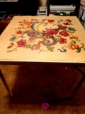 30-in vintage card table b4