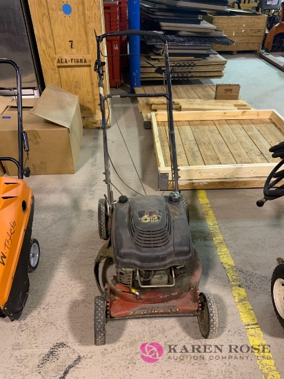 6.5 hp push lawnmower