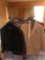 Rack of clothes and coats