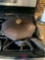 Fined Cast iron pan with lid