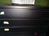 Approximately 740 varies artist CDs in a three-drawcabinet