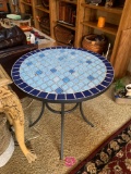 Decorative tile table
