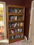 Bookcase with glass doors