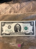 $2.00 Dollar Bill