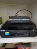 D - Blue Ray, DVD Player, and DVDs