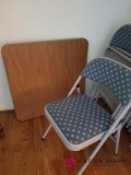 F - Card Table and Chairs