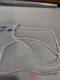 Culture pearl necklace