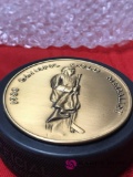 1980 Olympic Gold Medalist signed puck