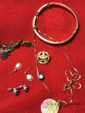 Assorted gold filled jewelry