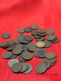 50 Indian Head cents assorted dates 1883 TO 1908