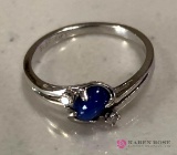 14k Star sapphire ring