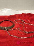 3- sterling necklaces
