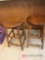 Pair of Handmade Amish Kitchen stools