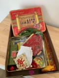 B2 Oriental chopsticks tins and miscellaneous
