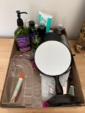 B3 Vanity mirror make up organizer and lotions