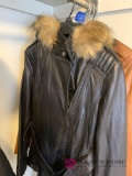 B1 Wilsons leather extra small ladies coat new