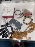 In office, miscellaneous costume jewelry