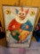 24x36 framed clown picture (basement)