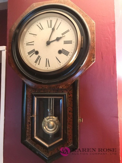 Vintage key wind clock