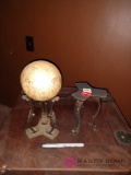 Two deco holders,ball is plastic