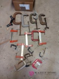 Lot of Clamps(basement)