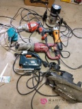 Power tool lot (basement)