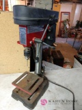 Five-speed bench drill press (basement)
