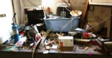 Contents of workbench (basement)