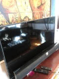 Tv - sound bar -stand dvd movies- CDs- Phillips 8 track and dvd player