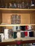 K contents glasses and coffee cups