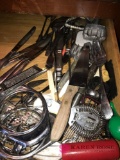 K 2- drawers of silverware and kitchen tools