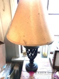 Lamp with shade