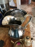 Stainless steel bowls/ pitchers