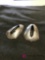 Sterling & Onyx ear rings M. Begay