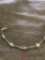 Sterling gemstones bracelet Amethyst -Peride-citrine