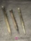 3- Mechanical Pencils 2- Silverplated/1 sterling